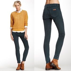 Joe’s Jeans Skinny Corduroy Visionaire Black Jeans